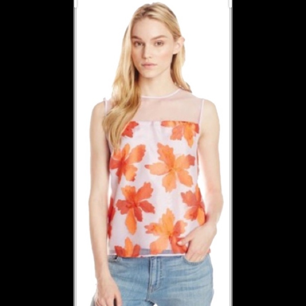 Rebecca Taylor organza top